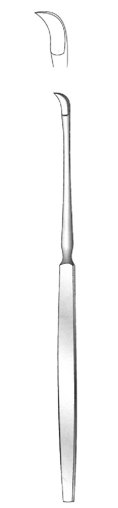 Bisturí para amígdalas Canfield - longitud = 21 cm / 8-1/4&quot;