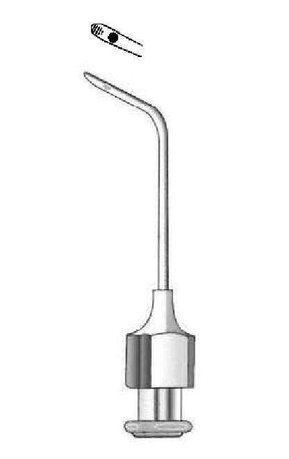 Cánula para ciclodiálisis Castroviejo - ancho = 1.0 mm