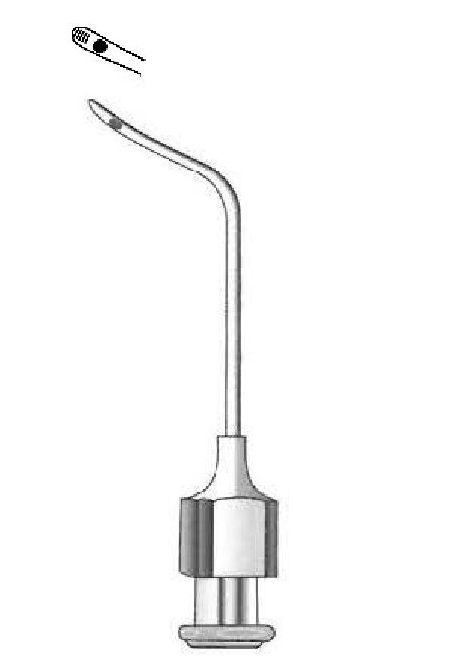 Castroviejo cyclodialysis cannula - width = 1.5 mm