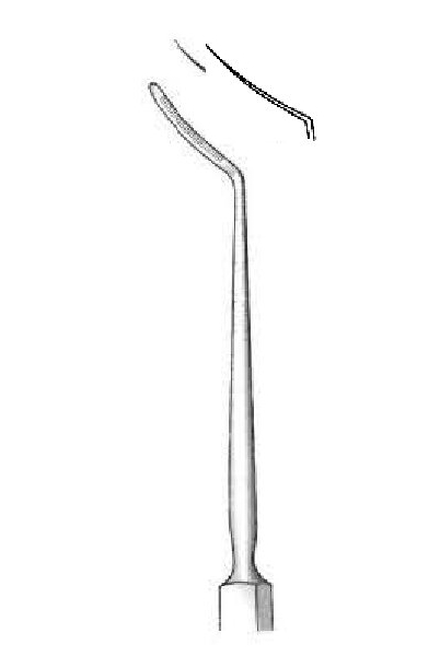 Castroviejo cyclodialysis spatula - width = 10 mm