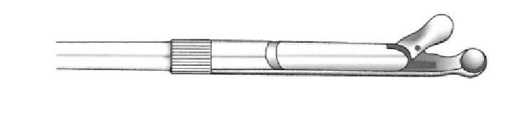 Uterine cervical biopsy clamp
