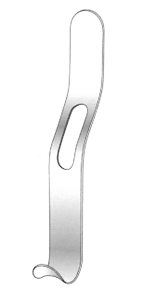 Standard, fenestrated cheeks separator