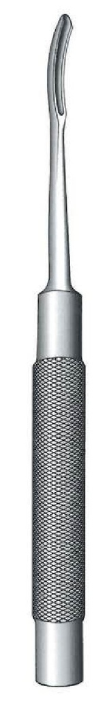 Cobb Gouge, half curved, shell = 6 mm - length = 30 cm / 11-3/4"