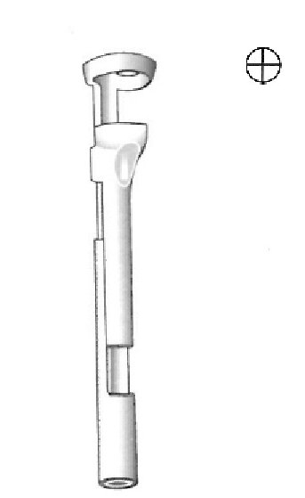 Punta para pinza Cordes, circular