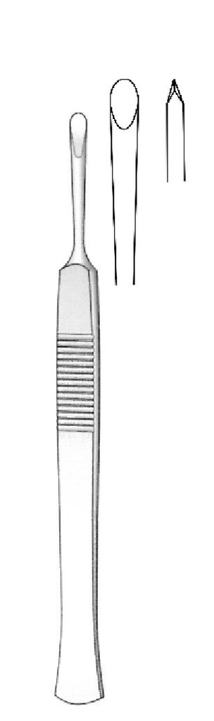 Bisturí nasal Cottle - longitud = 14 cm / 5-1/2"