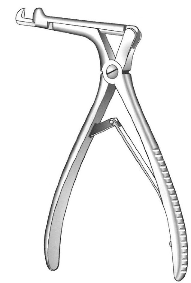 Pinza para enderezar el tabique de Cottle-Walsham, derecho - longitud = 23 cm / 9"