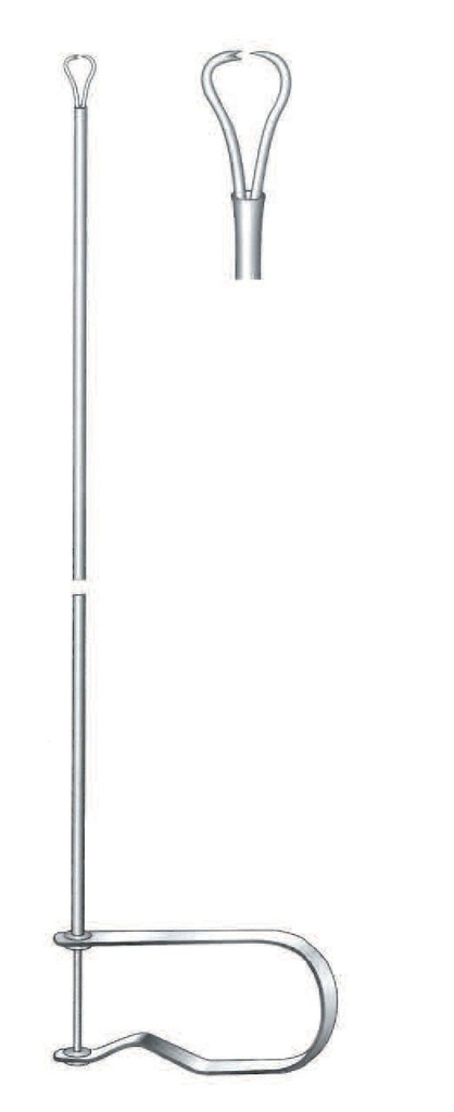 Aplicador para algodón, largo - longitud = 45 cm / 17-3/4"
