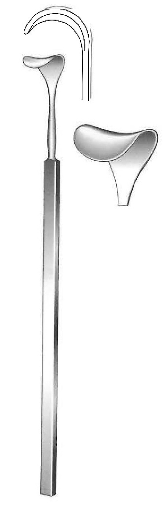 Cushing separator, wide = 18 mm - length = 20 cm / 8 "