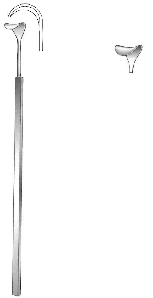 Separador Cushing, ancho = 10 mm - longitud = 24 cm / 9-1/2"