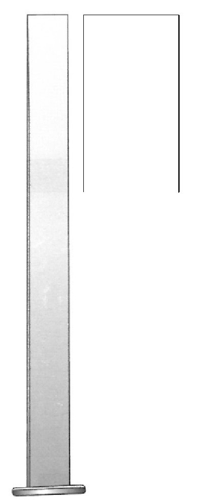 Osteótomo Dautrey Munro, valva = 16 mm - longitud = 16 cm / 6-1/4"