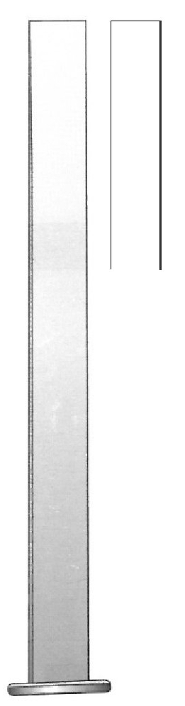Osteótomo Dautrey Munro, valva = 6 mm - longitud = 16 cm / 6-1/4"