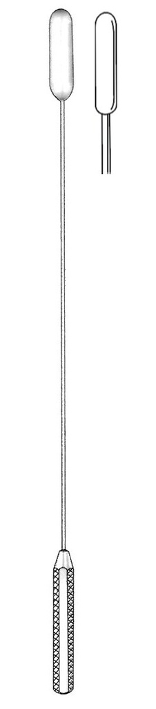 Bakey vascular dilator, diameter = 1.0 mm - length = 35 cm / 14 "
