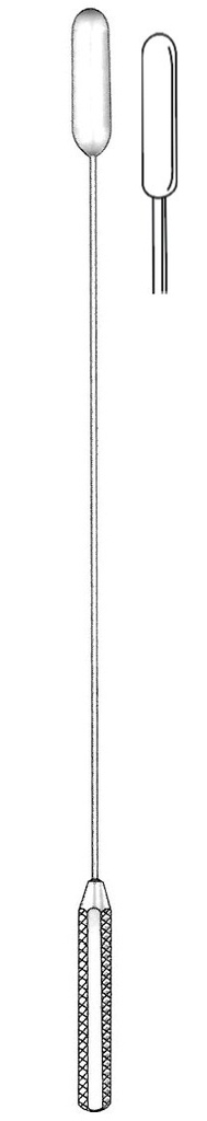 Bakey vascular dilator, diameter = 3.0 mm - length = 35 cm / 14 "