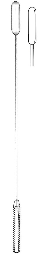 Bakey vascular dilator, diameter = 4.0 mm - length = 35 cm / 14 "