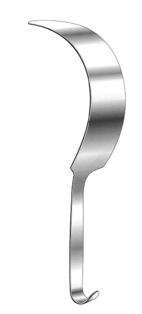 Separador Deaver, ancho = 75 mm - longitud = 30 cm / 12"