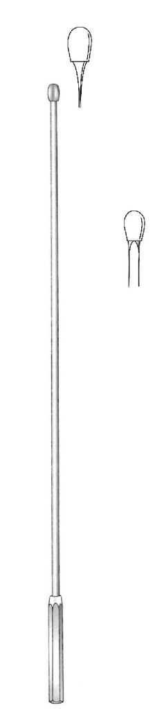 Dijardins Biliary Calculation Dilator, Thick Width, Figure 2 - Length = 28 cm / 11 "