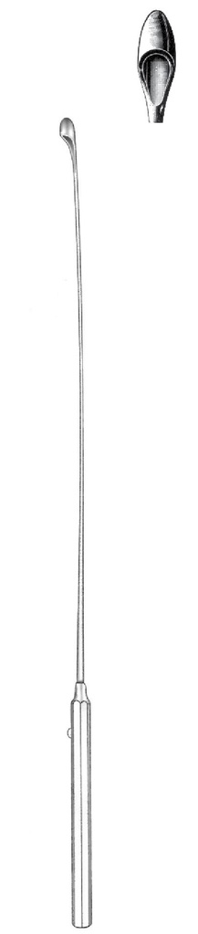 Dijardins Biliary Calculation Dilator, Elastic, Medium, Figure 2 - Length = 30 cm / 12 "
