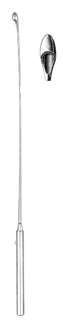 Dijardins Biliary Calculation Dilator, Elastic, Long, Figure 3 - Length = 30 cm / 12 "