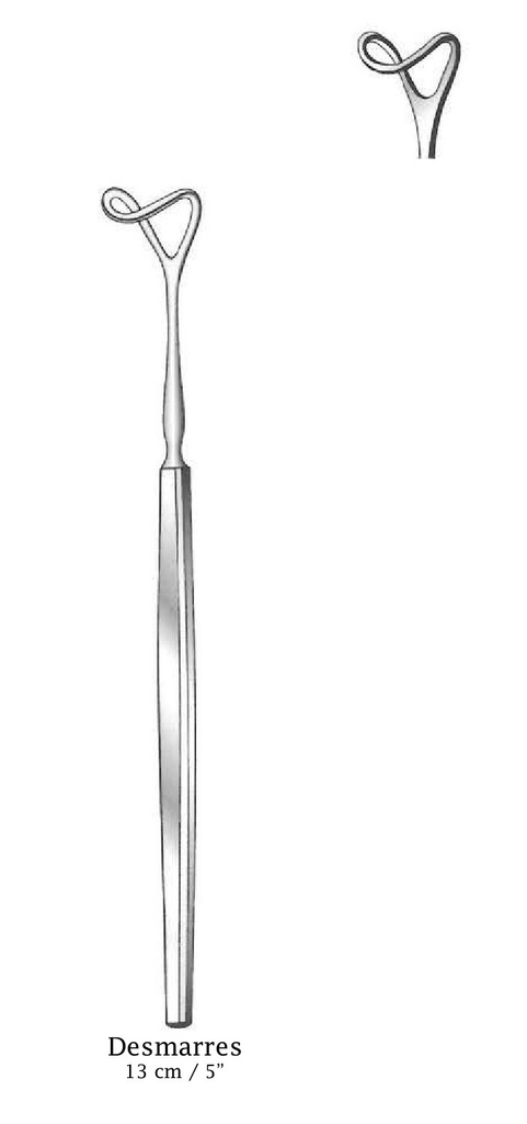 Split separator, tip with hole, width = 12 mm - length = 13 cm / 5 "
