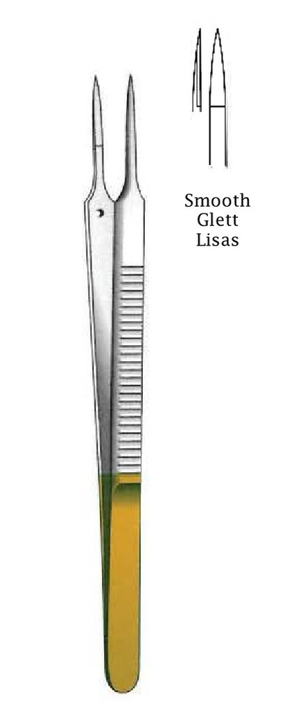 Dissection clamp, Gold TC - length = 15 cm / 6 "