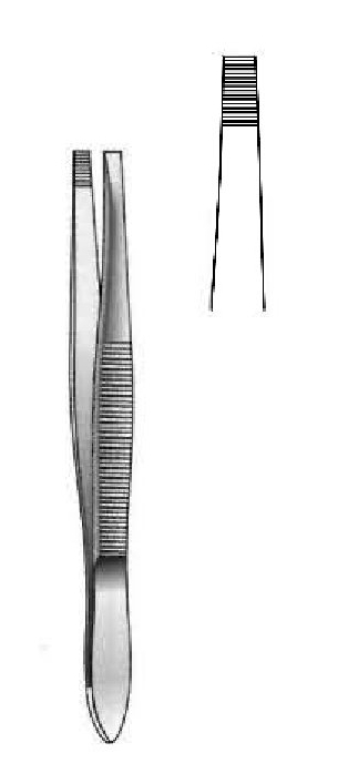 Douglas cilia clamp - length = 9 cm / 3-1 / 2 "