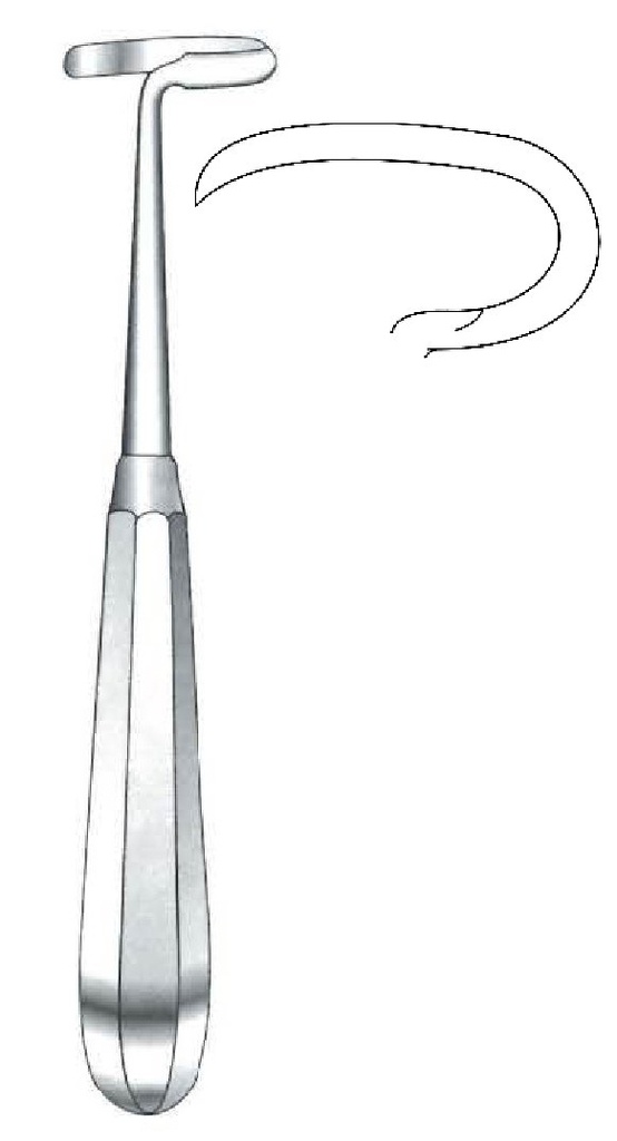 Legra Doyen for children, left - length = 17 cm / 6-3 / 4 "