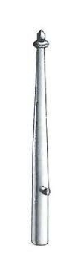 Broca Crutchfield, diámetro = 5 mm - longitud = 7 cm / 2-3/4&quot;