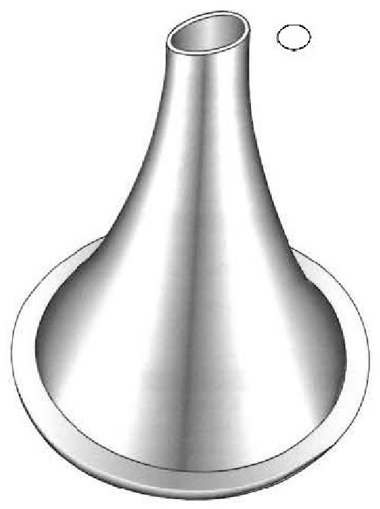 Ear speculum, angled extreme, Figure 1