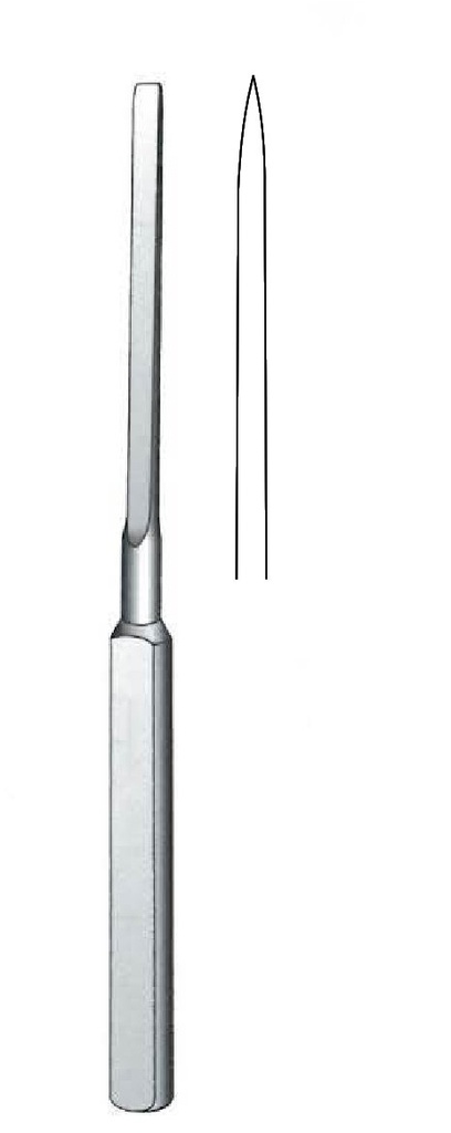 Osteótomo East Grinstead, ancho = 3 mm