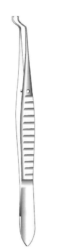 Pinza para iris de Elliot, dientes = 1:2 - longitud = 10 cm / 4"