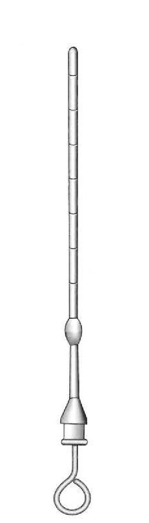 Elsberg ventricular cannula - length = 11 cm / 4-3 / 4 "