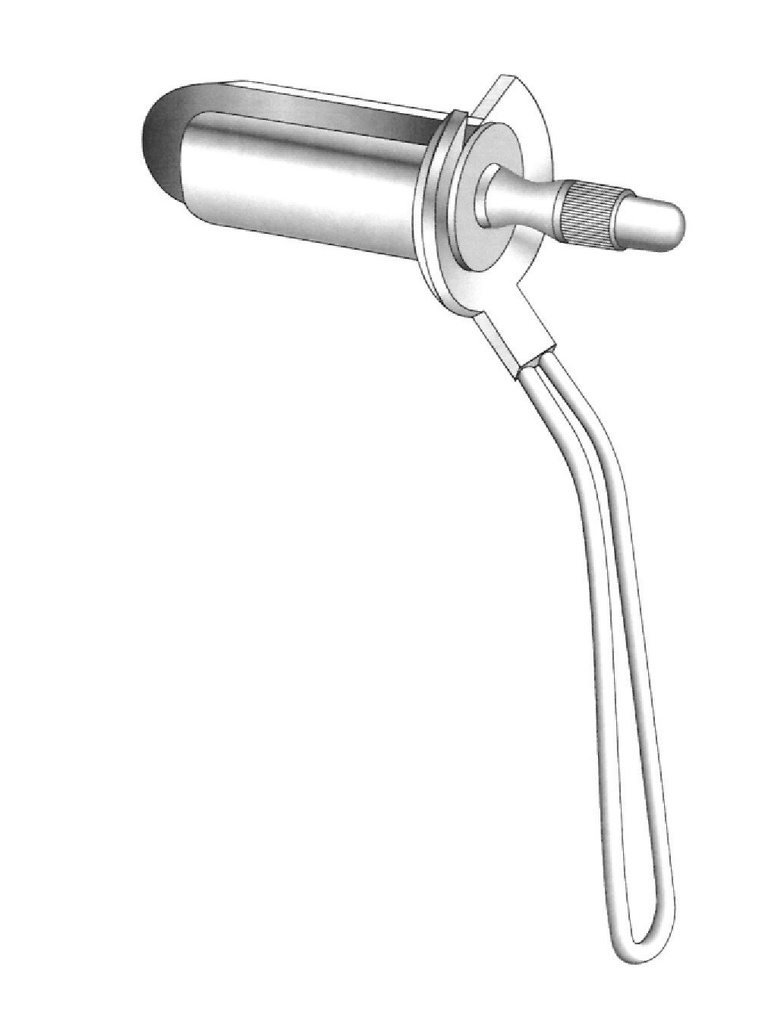 Proctoscopio Fansler - tamaño = 60 x 35 mm