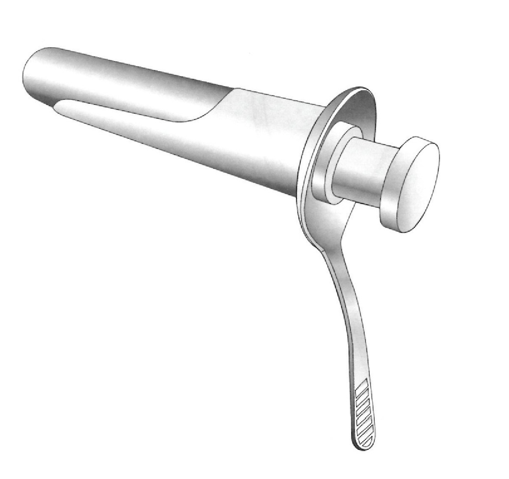 Proctoscopio Fansler-Ives - diámetro = 80 x 35 mm