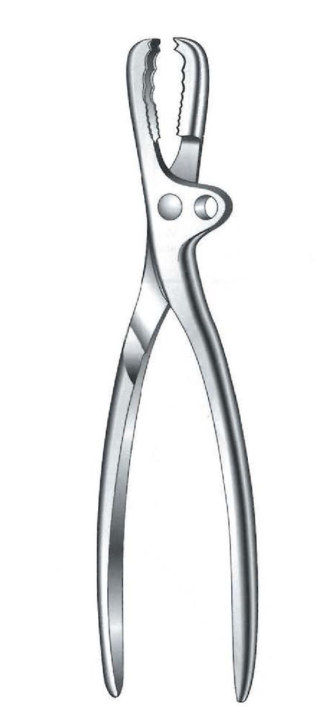 Pinza de sujeción para hueso Farabeuf, ajustable - longitud = 19 cm / 7-1/2"