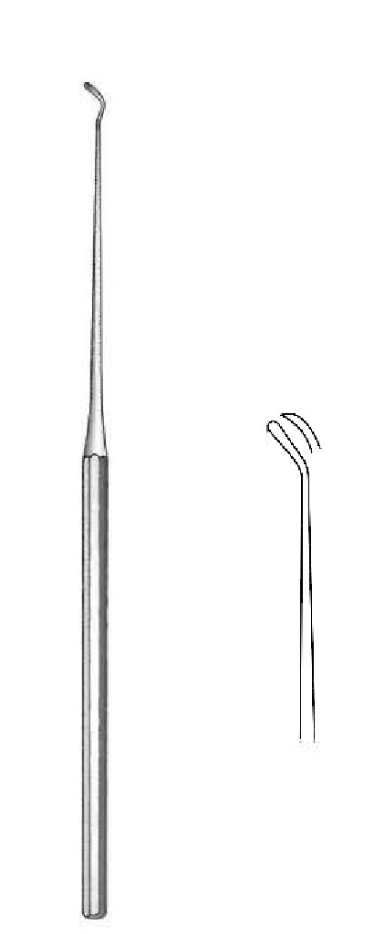 Micro disector Fisch, angulado hacia la derecha