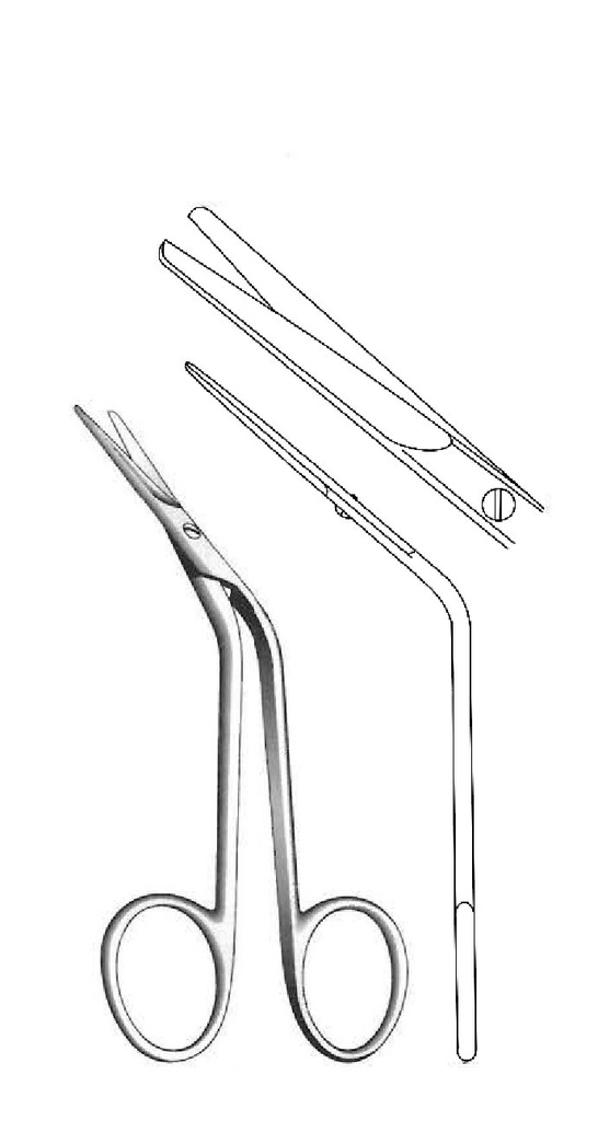Tijera nasal Fomon - longitud = 15 cm / 6"