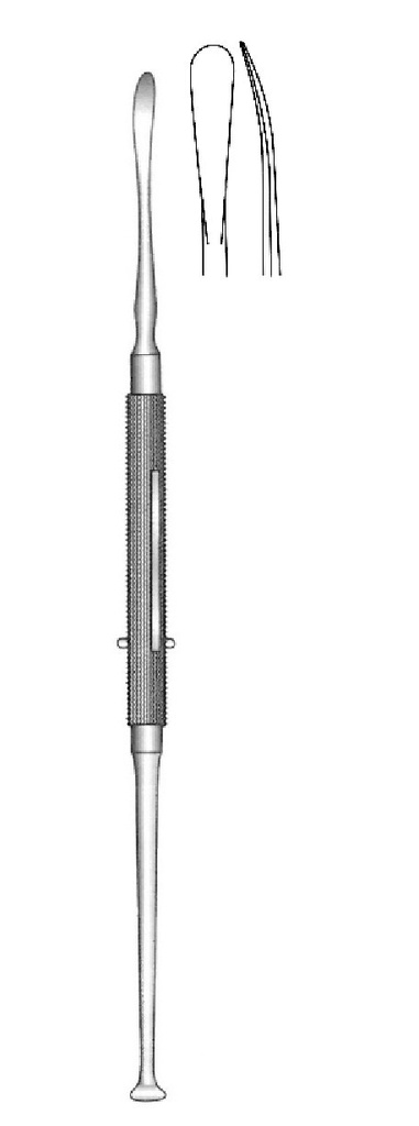 Elevador para tabique Freer, desafilado - longitud = 19 cm / 7-/2"