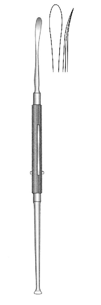Elevador para tabique Freer, afilado - longitud = 19 cm / 7-/2"