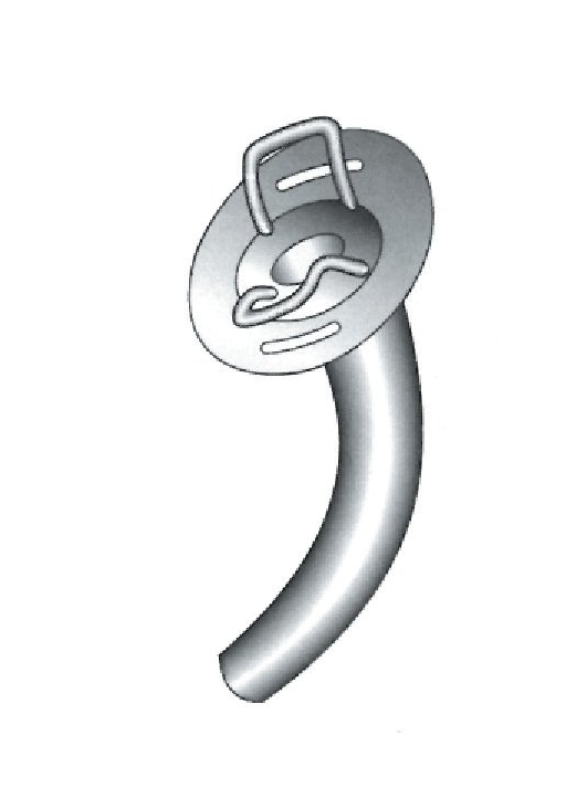 Fuller tracheal tube, Figure 8 - Diameter = 32 mm