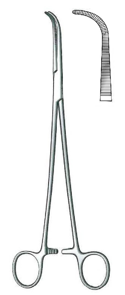 Gemini dissection and ligation clamp - length = 18 cm / 7 "