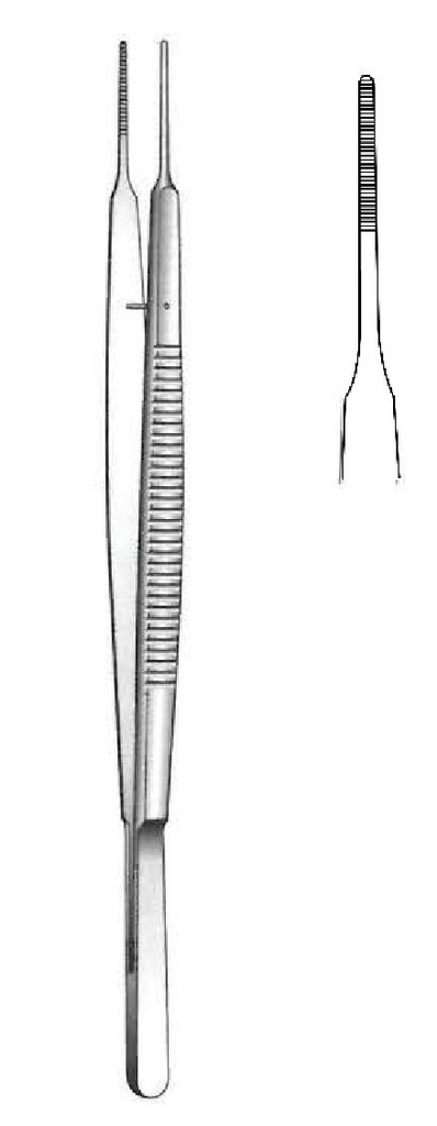 Pinza para disección Gerald, recta - longitud = 18 cm / 7"
