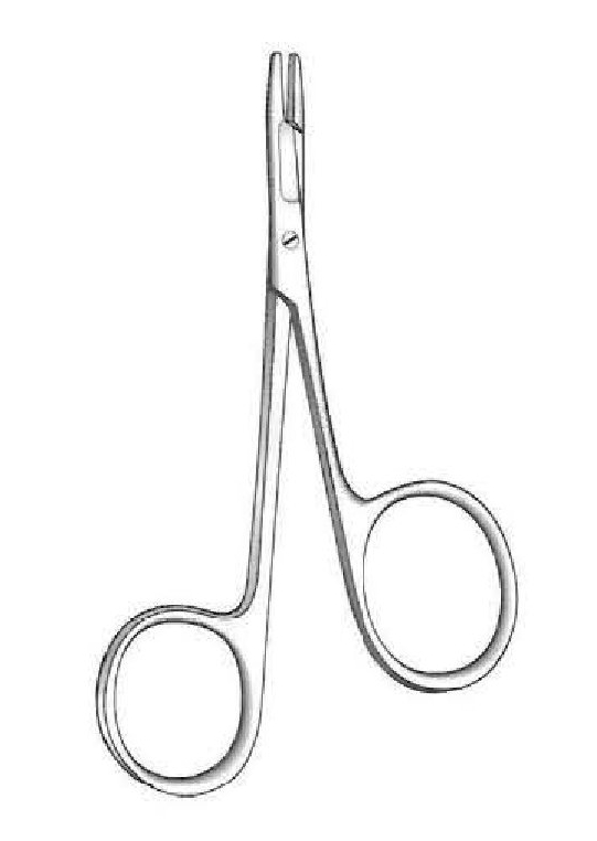Mini gillies needles, right hand