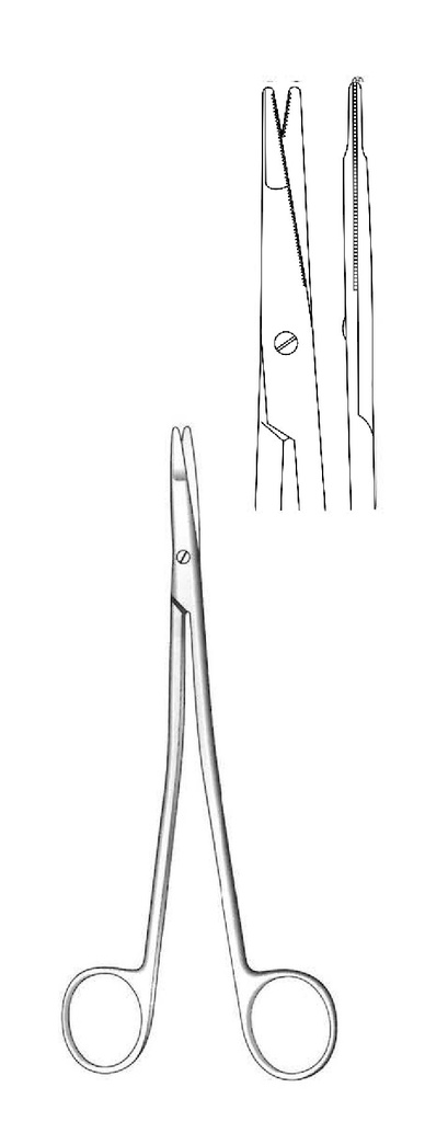 Tijera para estiramiento facial Gorney, recta