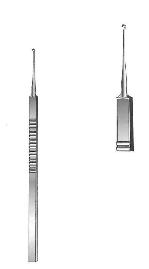 Graefe skin hook, declared
