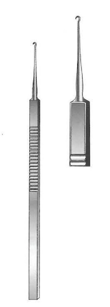 Graefe skin hook, sharp