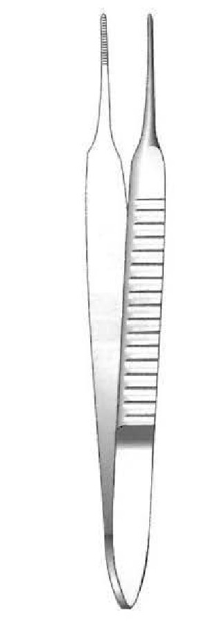 Pinza para iris Graefe, recta, ancho = 0.5 mm