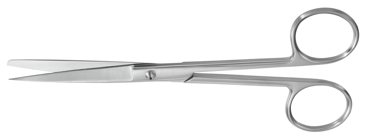Grazil surgical scissors, sharp / blunt, straight