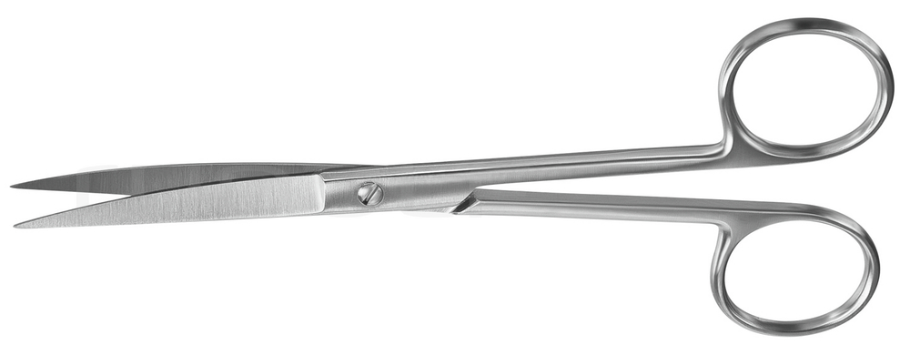Grazil surgical scissors, sharp / sharp, curved