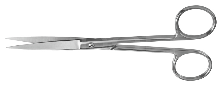 Grazil surgical scissors, sharp / sharp, straight