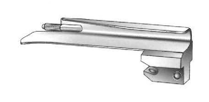 Guedel -Negus laryngoscope spatula - conventional - Figure 1
